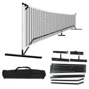 Caston Sports Pickleball Net PN6M-3 Metal Frame, PE Net, Portable, Easy to Set Up