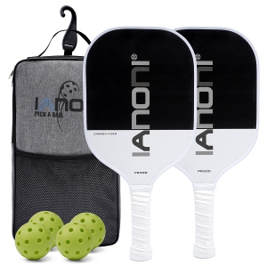 Caston Sports Pickleball Paddle PR300 white PP Honeycomb Fiberglass